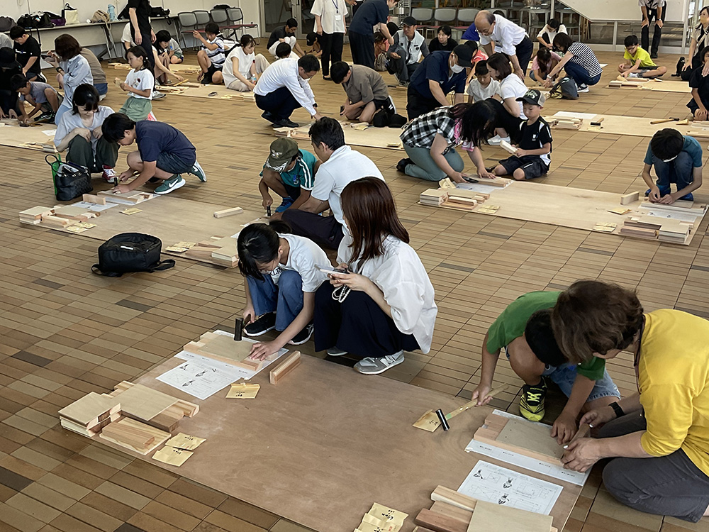 親子協働でのプランター作り！